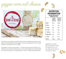 Load image into Gallery viewer, Sprout & Kernel - Cultured Cashew Cheese - Peppercorn (120g)