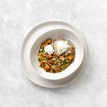 Load image into Gallery viewer, Porcini Mushroom Risotto - with Italian Sausage & Spinach